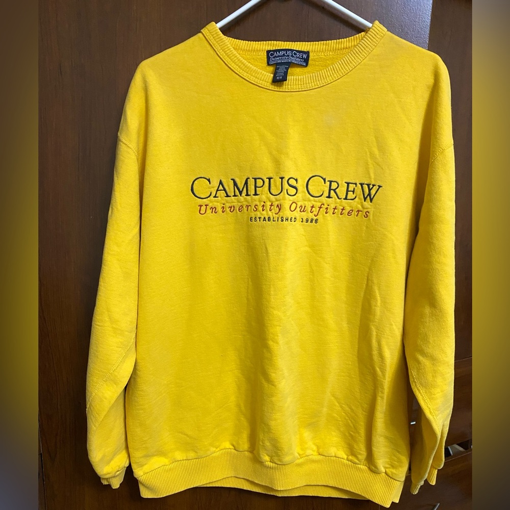 Campus crew yellow sweater p2p 24